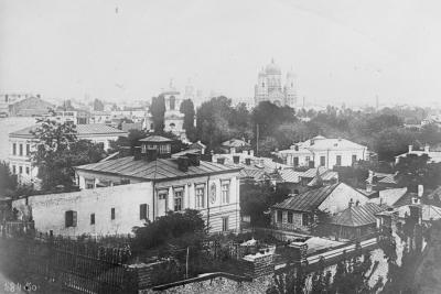 Vedere asupra Bucureștiului, 1916