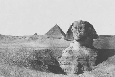 Maxime Du Camp – Le Sphinx, 1849