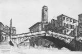 Henry Rushbury - Cannaregio, gravură