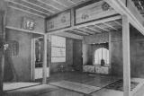 Interior japonez, cu tokonoma și kakemono